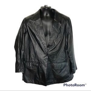VIA Accenti Lined Leather Jacket